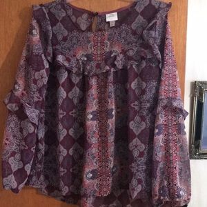 Knox Rose top xxl. NWOT